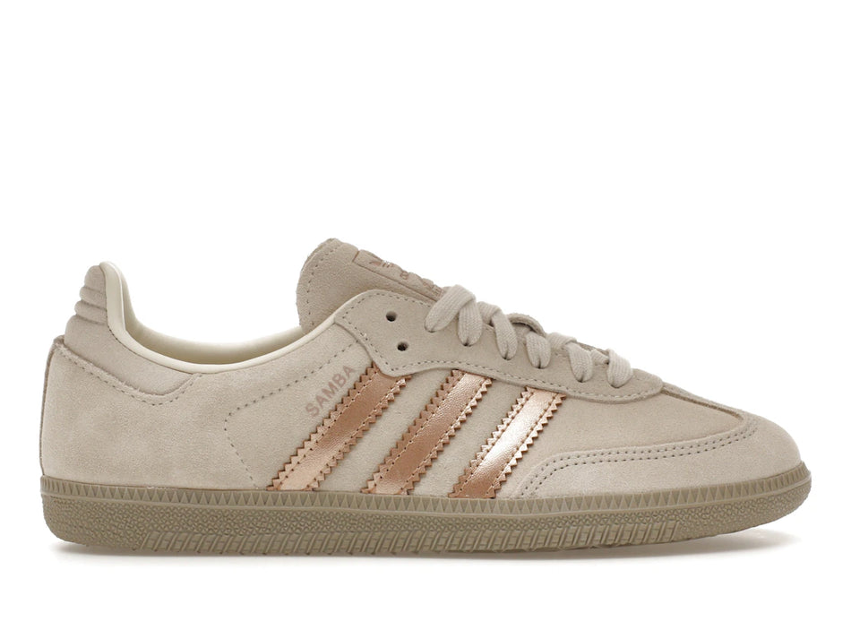 adidas Samba OG Off White Copper Metallic (Women's)