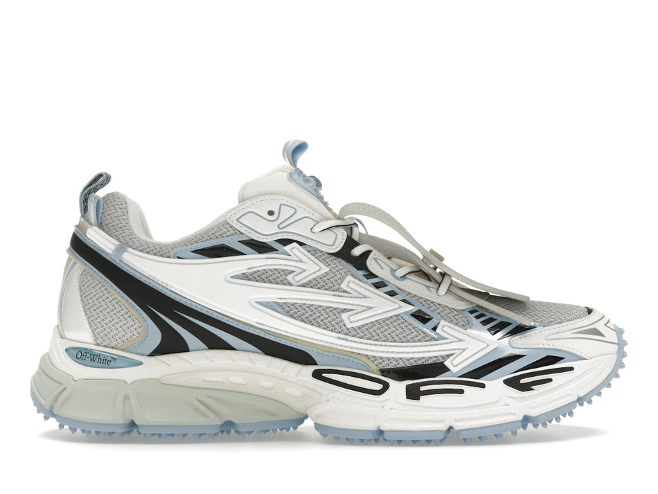 OFF-WHITE Be Right Back White Light Blue