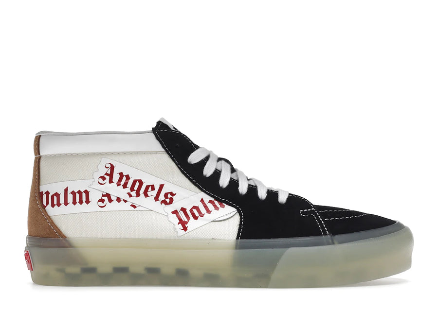 Vans Vault Sk8-Mid LX Palm Angels Noir Blanc Beige