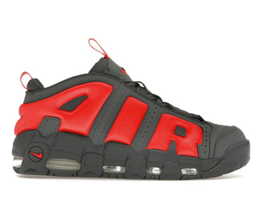 Nike Air More Uptempo Low Dark Grey Light Crimson