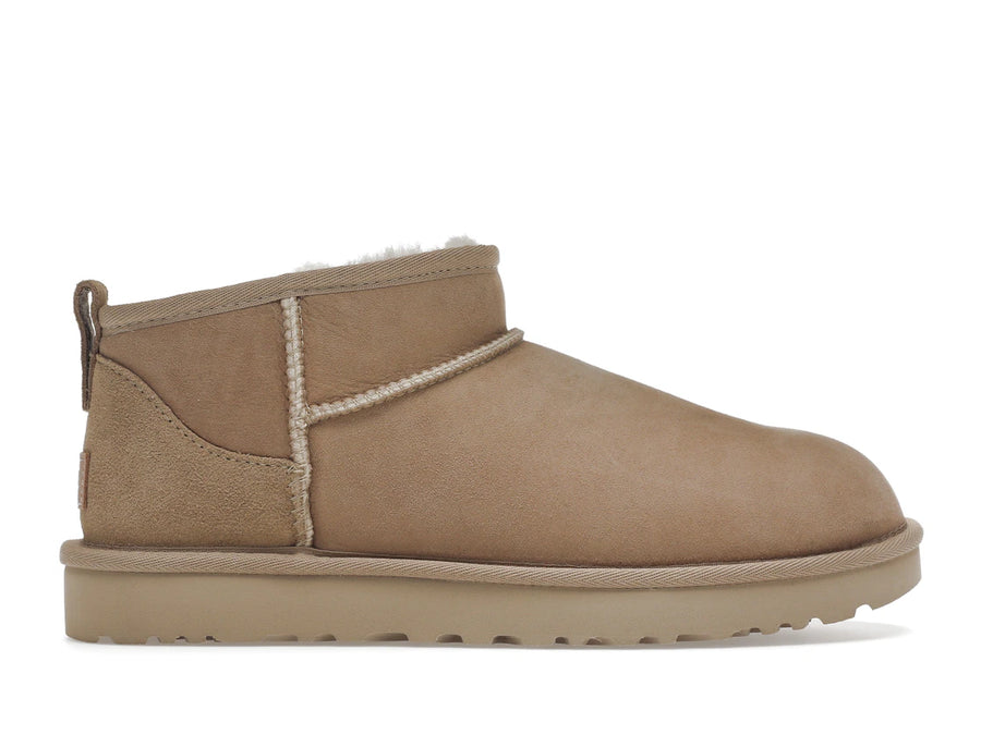 Bottes UGG Classic Ultra Mini couleur sable (Femme)