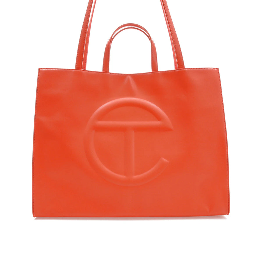 Sac cabas Telfar grand format orange