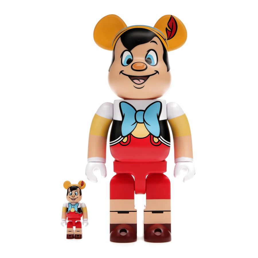 Bearbrick x Disney Pinocchio 100% & 400% Set