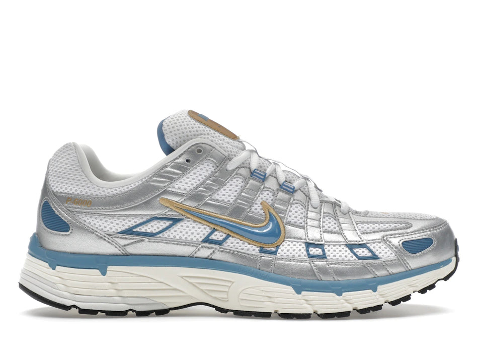 Nike P-6000 Metallic Silver Aegean Storm