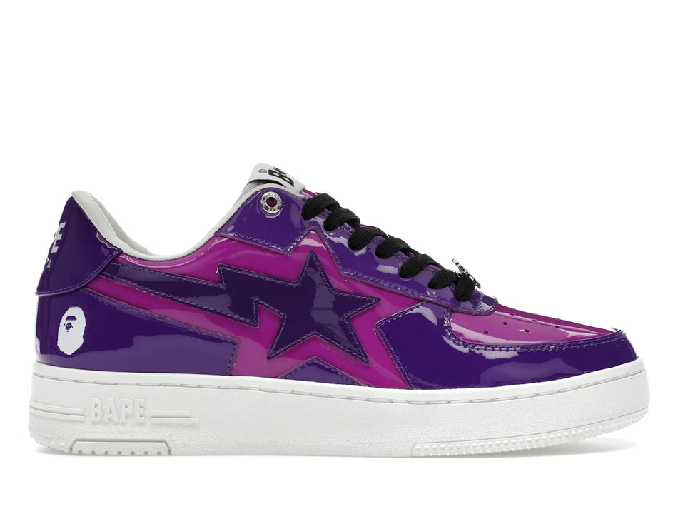 A Bathing Ape Bape Sta Icon M2 Purple