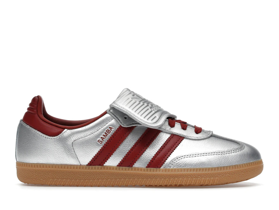 adidas Samba LT Silver Metallic Ruby Gum (Women's)