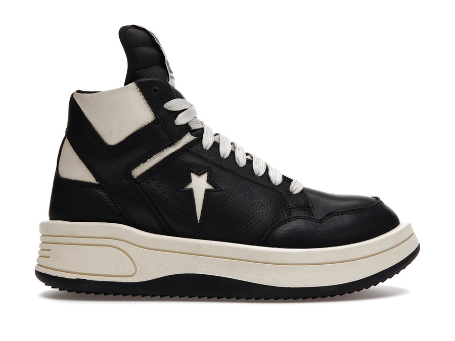 Converse TURBOWPN Mid Rick Owens DRKSHDW Crème Nuage Noir