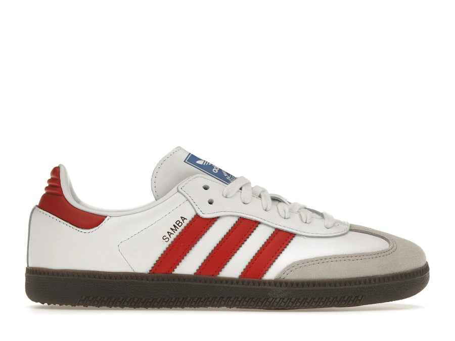 adidas Samba OG Blanc Meilleur Écarlate