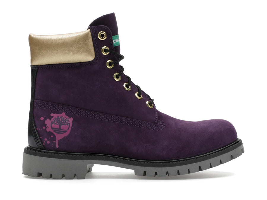 Bottes Timberland Hip Hop Royalty en nubuck violet foncé
