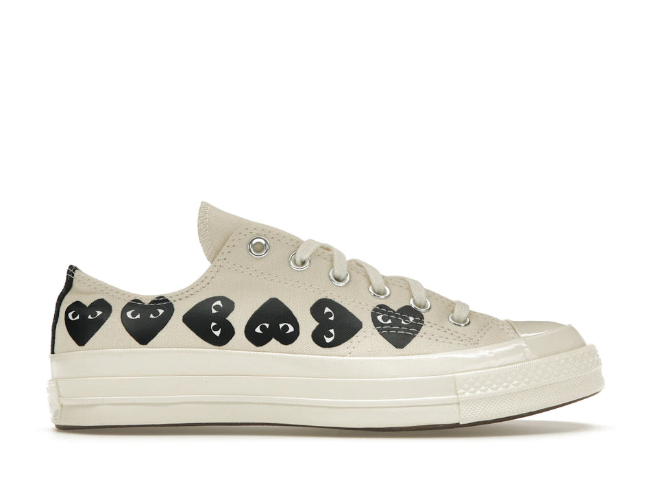 Converse Chuck Taylor All Star 70 Ox Comme des Garcons PLAY Multi-Heart Milk