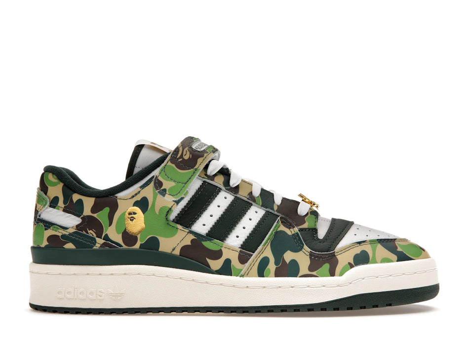 adidas Forum 84 Low Bape 30th Anniversary Green Camo