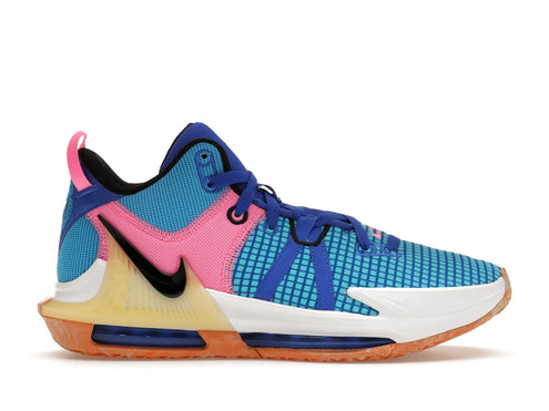 Nike LeBron Witness 7 Hyper Royal Blue Lightning White Black