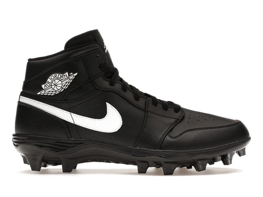 Crampons Jordan 1 Mid TD Noir et Blanc
