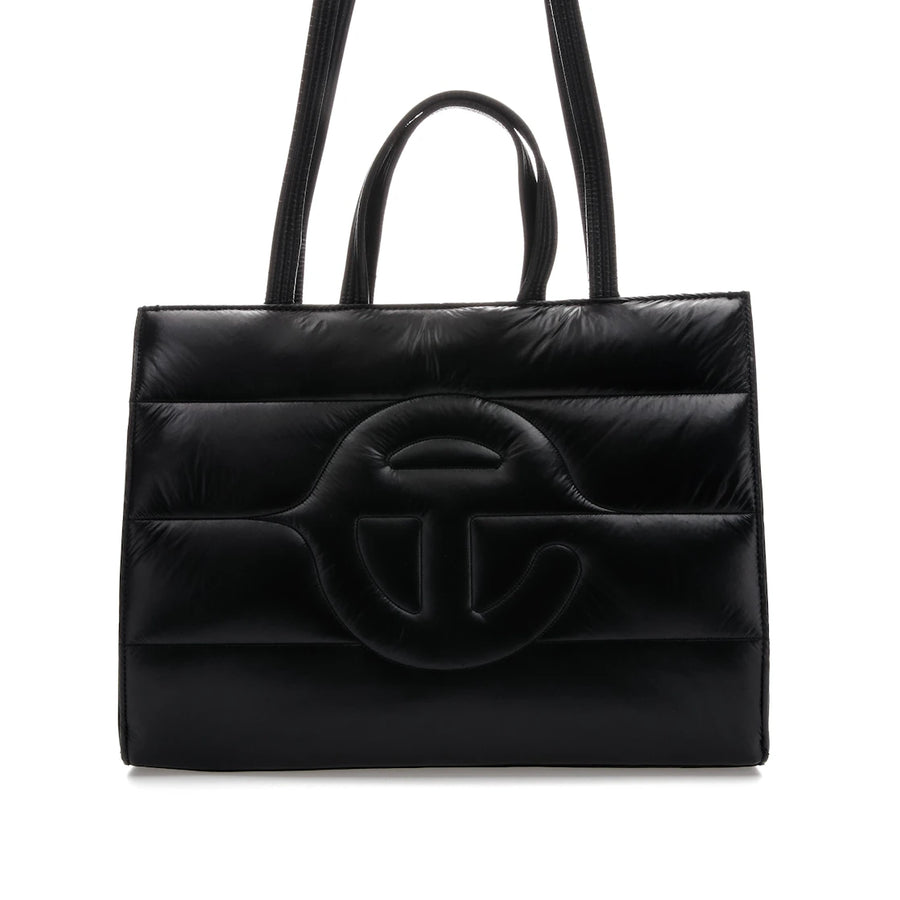 Sac cabas Telfar x Moose Knuckles Puff Shopper, format moyen, noir