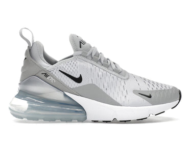 Nike Air Max 270 Pure Platinum Light Smoke Grey Metallic Silver Black (Women's)