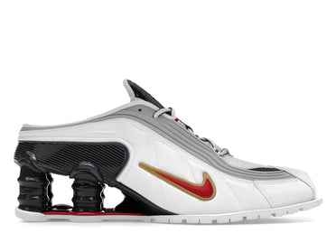 Nike Shox MR4 Mule Martine Rose Metallic Platinum Varsity Red (Women's)