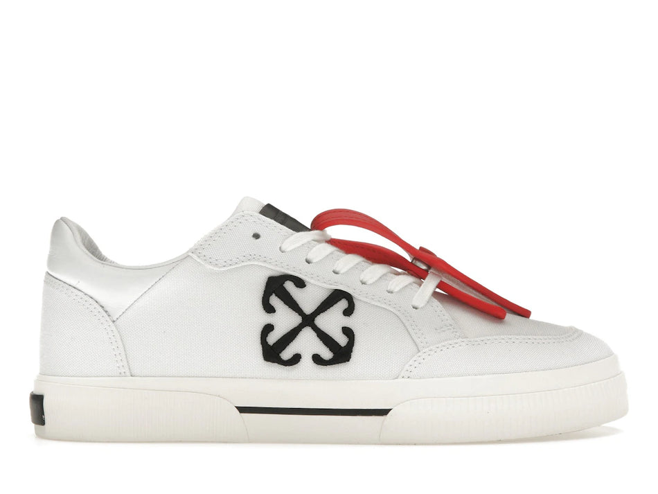OFF-WHITE New Low Vulcanized White Black