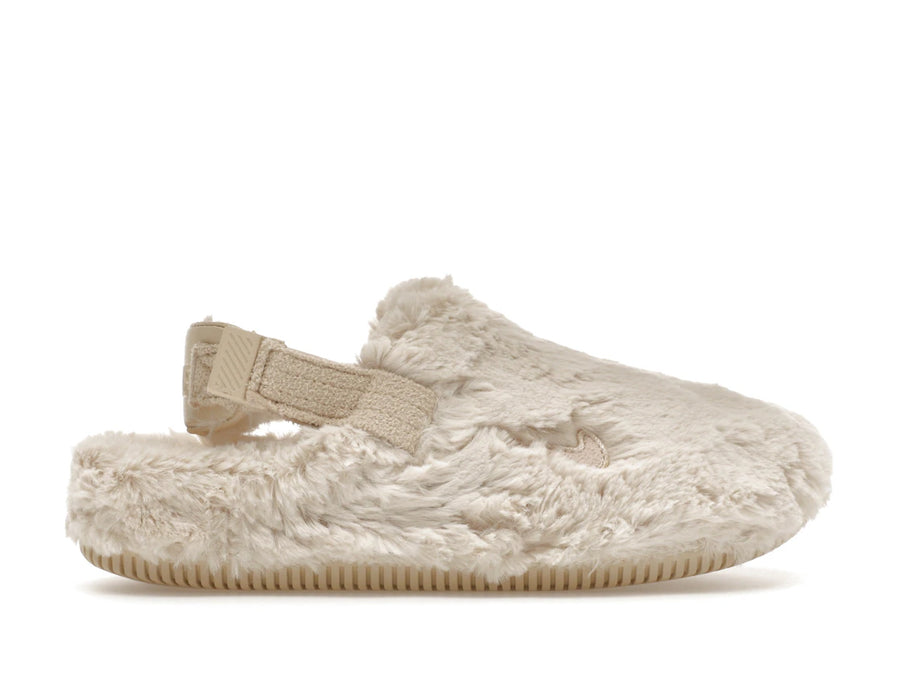 Mule Nike Calm SE Sanddrift en fourrure (Femme)