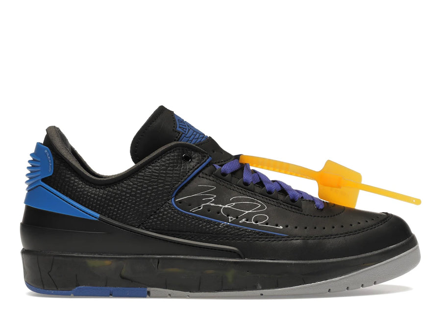 Jordan 2 Retro Low SP Off-White Noir Bleu
