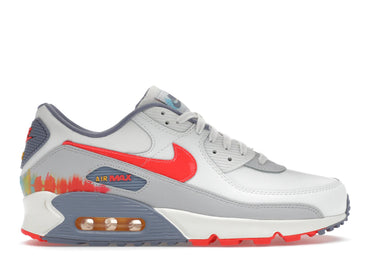Nike Air Max 90 Premium Summit White Ashen Slate Pure Platinum Bright Crimson