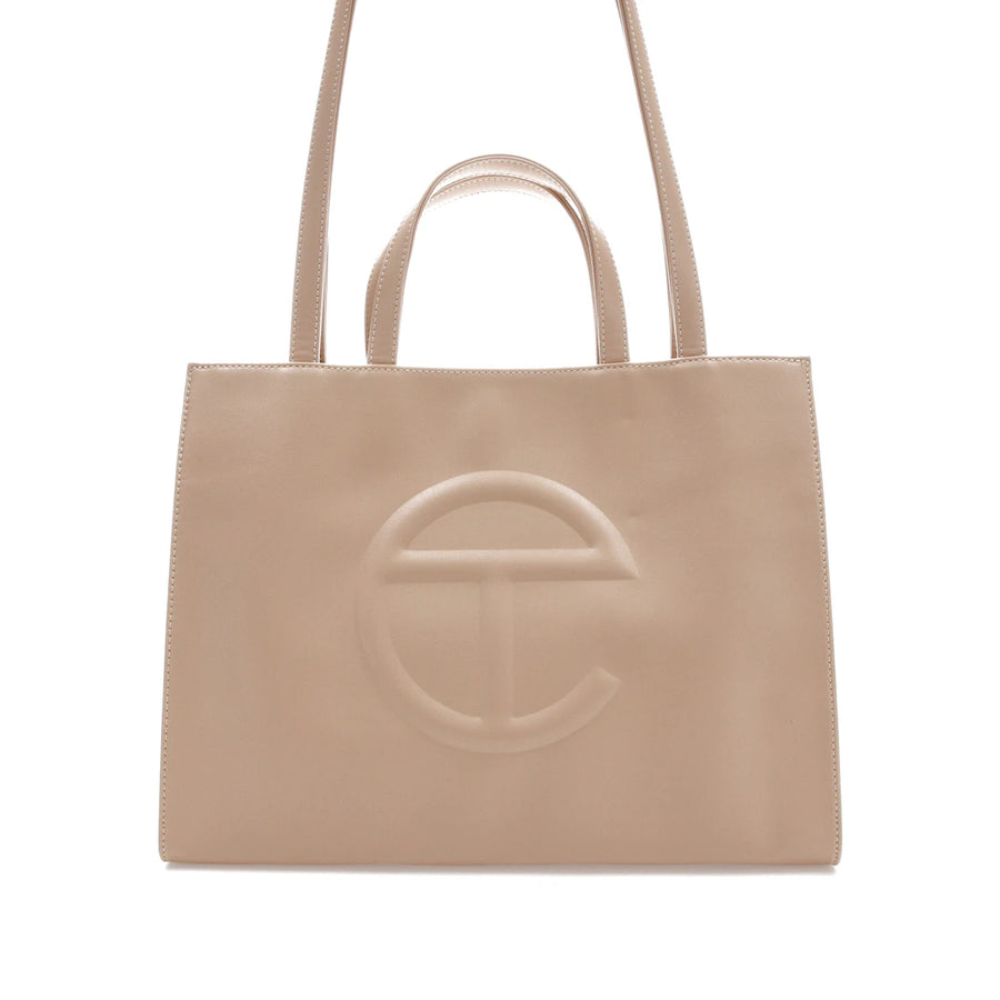 Sac cabas Telfar, taille moyenne, couleur crème