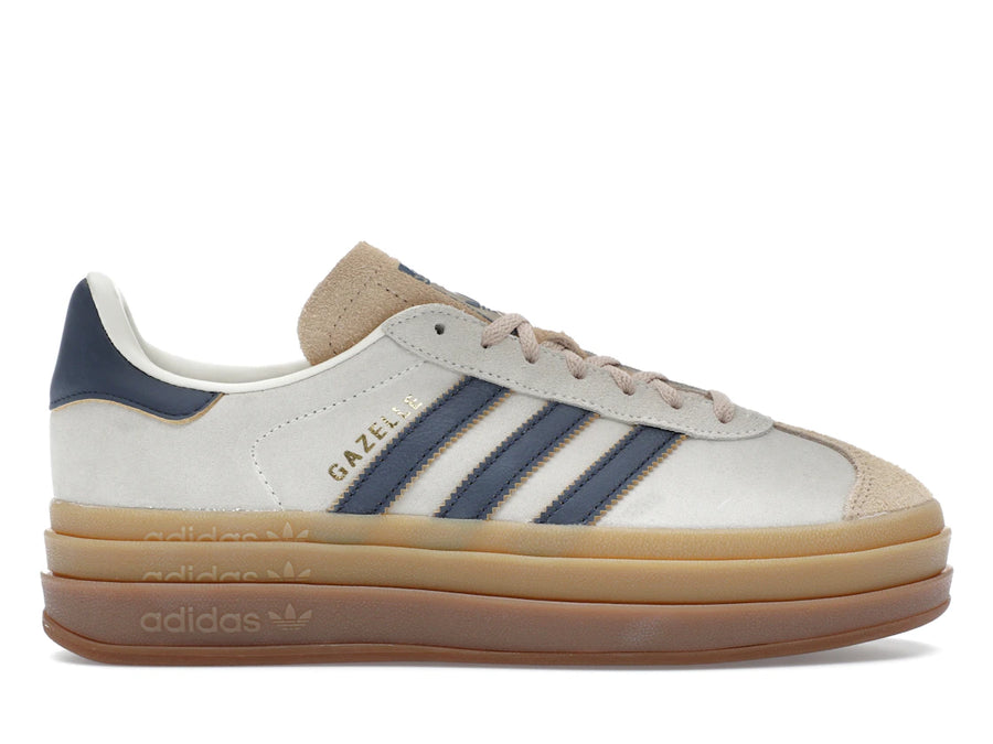 adidas Gazelle Bold Cream Night Indigo (Femme)