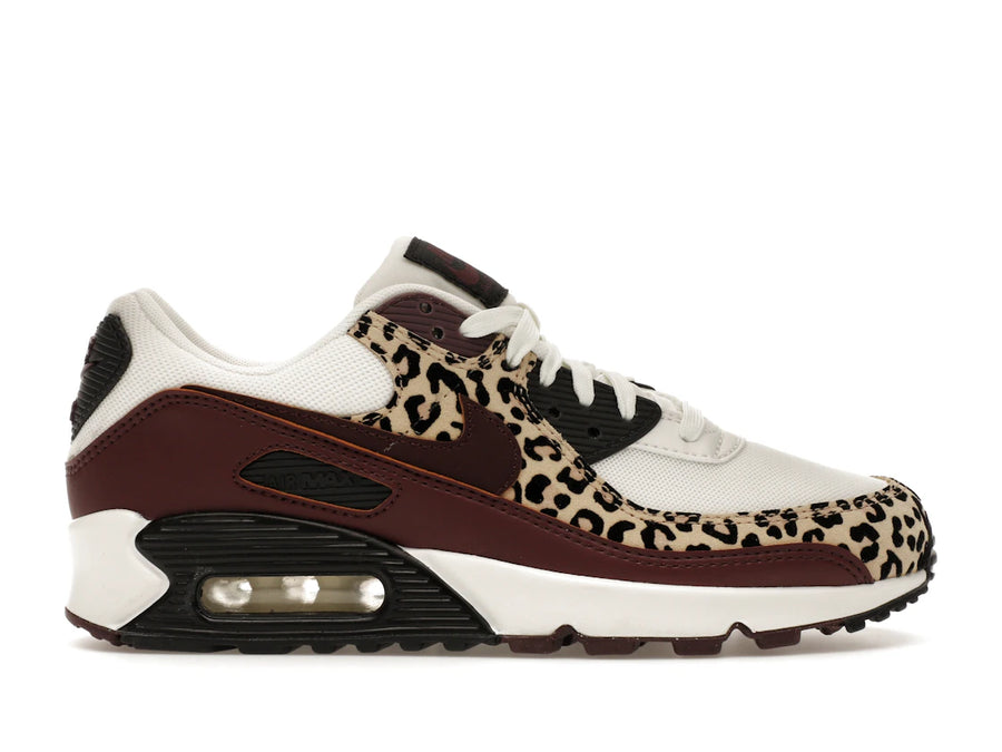 Nike Air Max 90 Léopard Bordeaux (Femme)