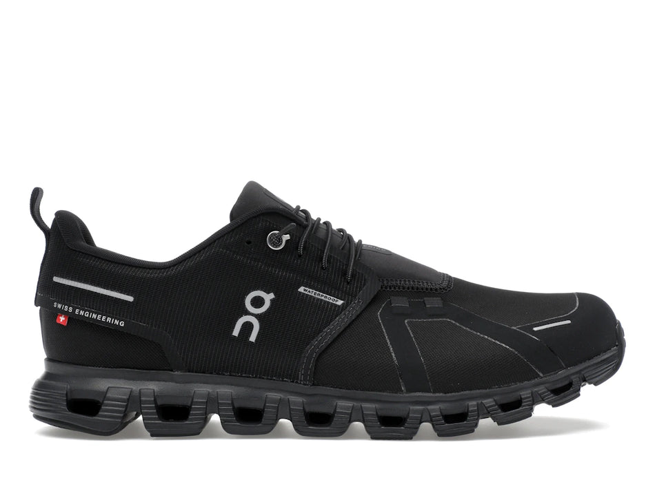 On Running Cloud 6 Waterproof All Black