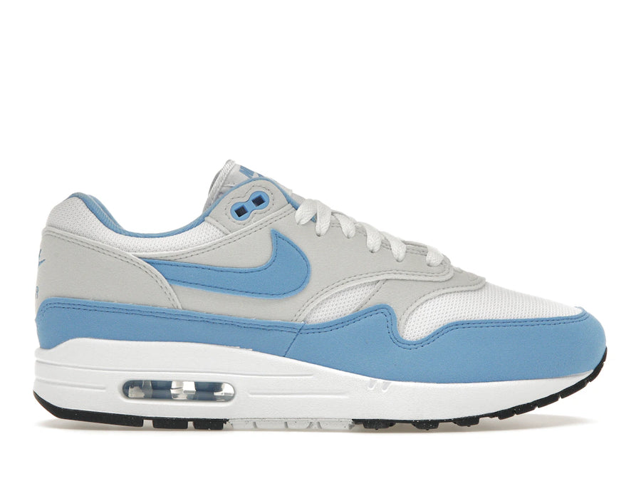 Nike Air Max 1 Blanc Bleu Université