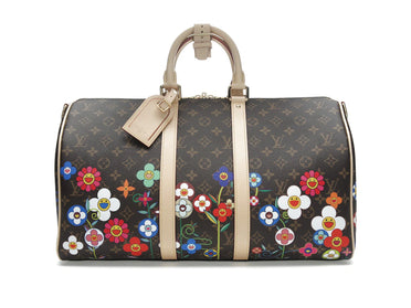 Louis Vuitton x Takashi Murakami Keepall Bandouliere 45 Monogram