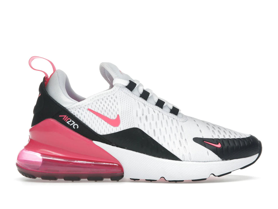 Nike Air Max 270 White Black Hyper Pink (Women's)