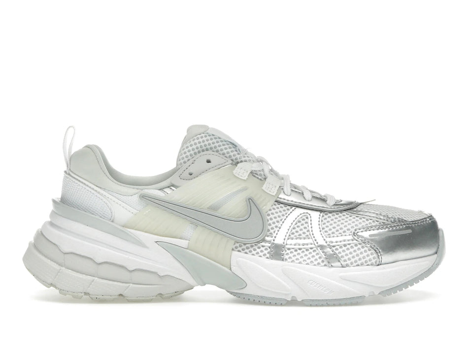 Nike V2K Run Metallic Silver White (Women's)