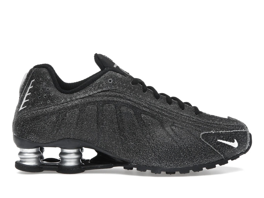 Nike Shox R4 Cuir vieilli noir
