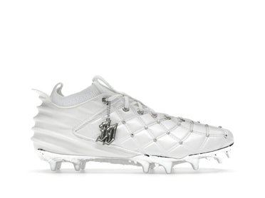 Under Armor UA Blur Pro Justin Jefferson White Metallic Silver