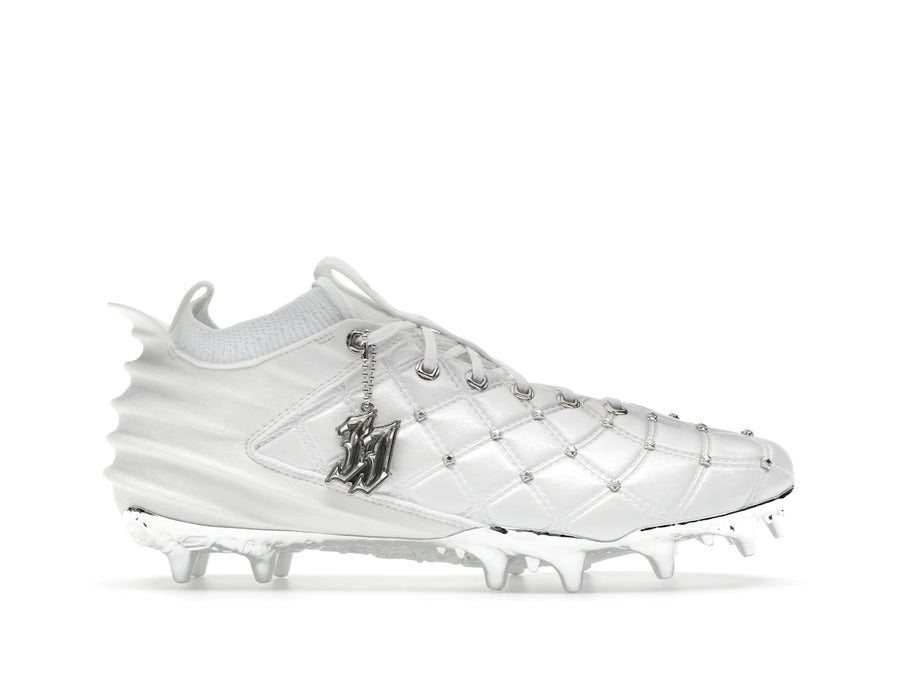 Under Armour UA Blur Pro Justin Jefferson Blanc Argent Métallisé