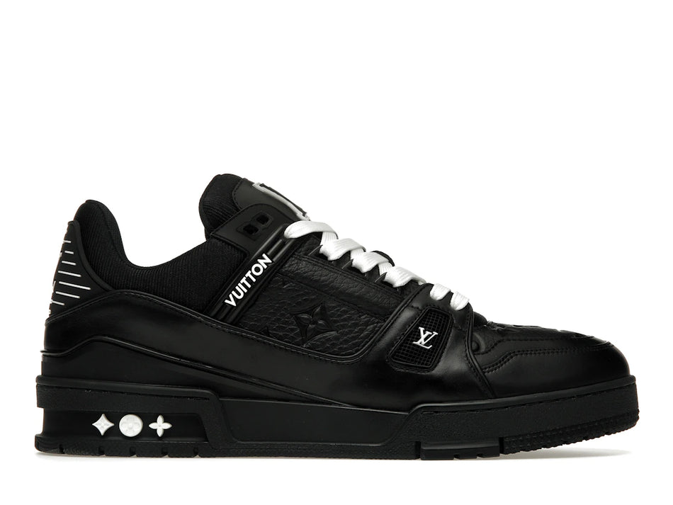 Louis Vuitton Trainer Black Embossed Monogram