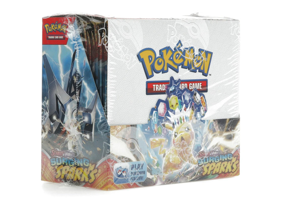 Coffret de présentation de boosters Pokémon Écarlate et Violette Étincelles Déferlantes