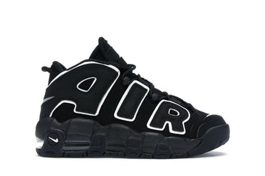 Nike Air More Uptempo Black White (GS)