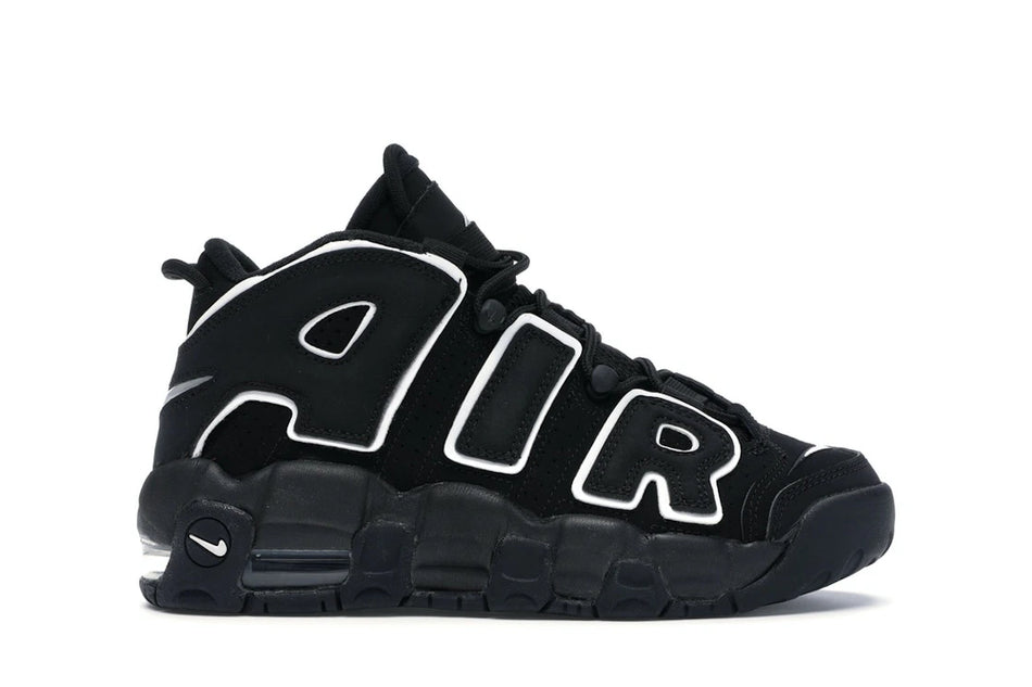 Nike Air More Uptempo Black White (GS)
