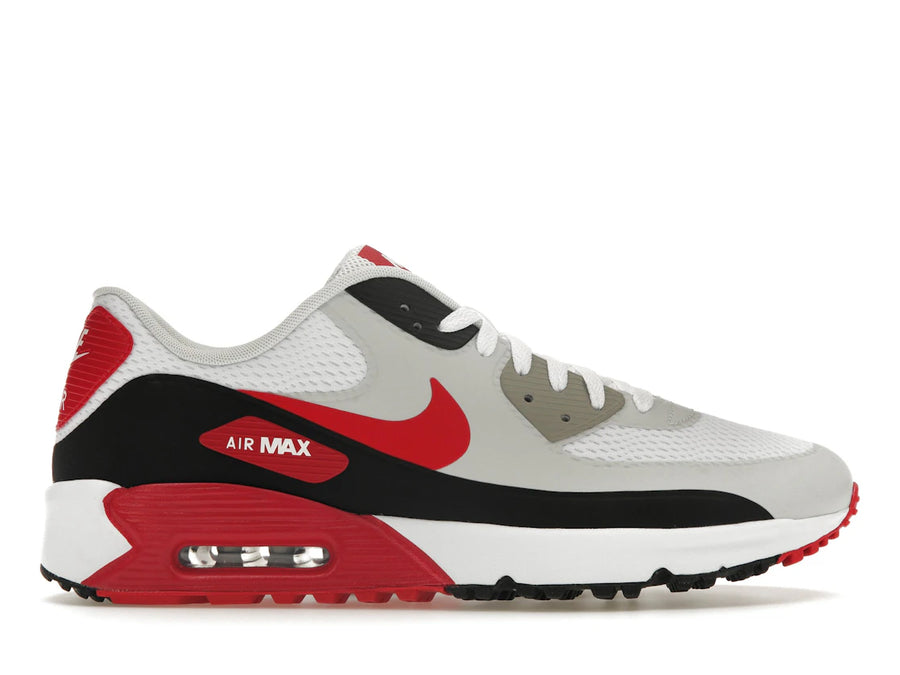 Nike Air Max 90 Golf Blanc Noir Rouge Université