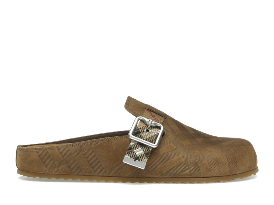 Sabots Burberry Urchin en jute (Femme)