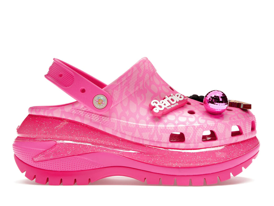 Sabots Crocs Classic Mega Crush Barbie Le Film Rose Électrique