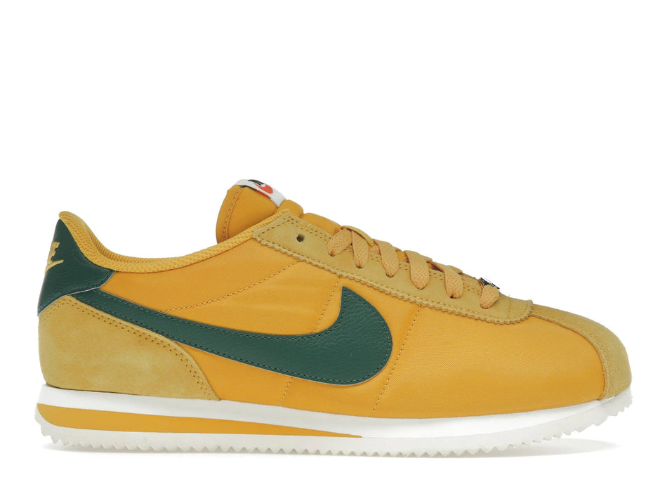 Nike Cortez Textile Yellow Ochre Gorge Green (Women's)