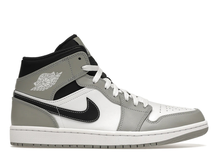 Jordan 1 Mid Gris Fumée Clair Anthracite