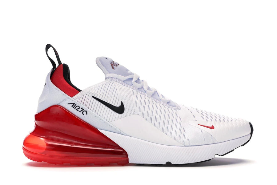 Nike Air Max 270 Blanc Noir Rouge Université