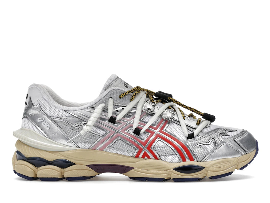 ASICS Gel-Cumulus 16 TOGA Blanc Rouge Argent Pur