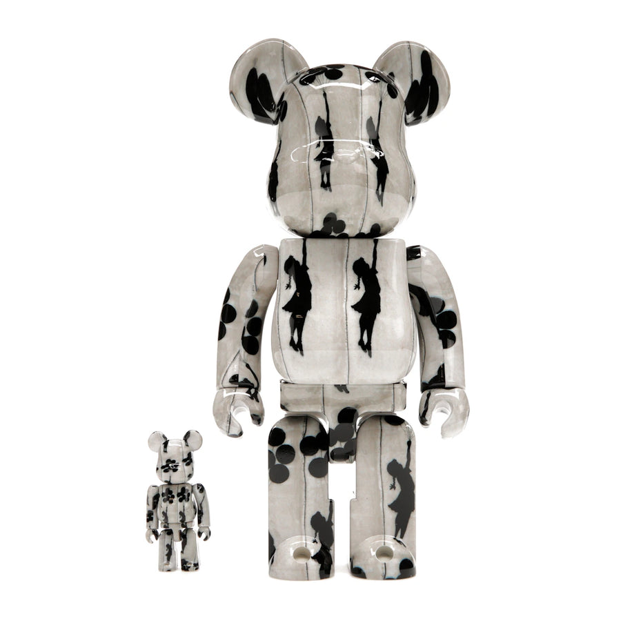 Bearbrick Flying Balloons Girl 100% & 400% Set