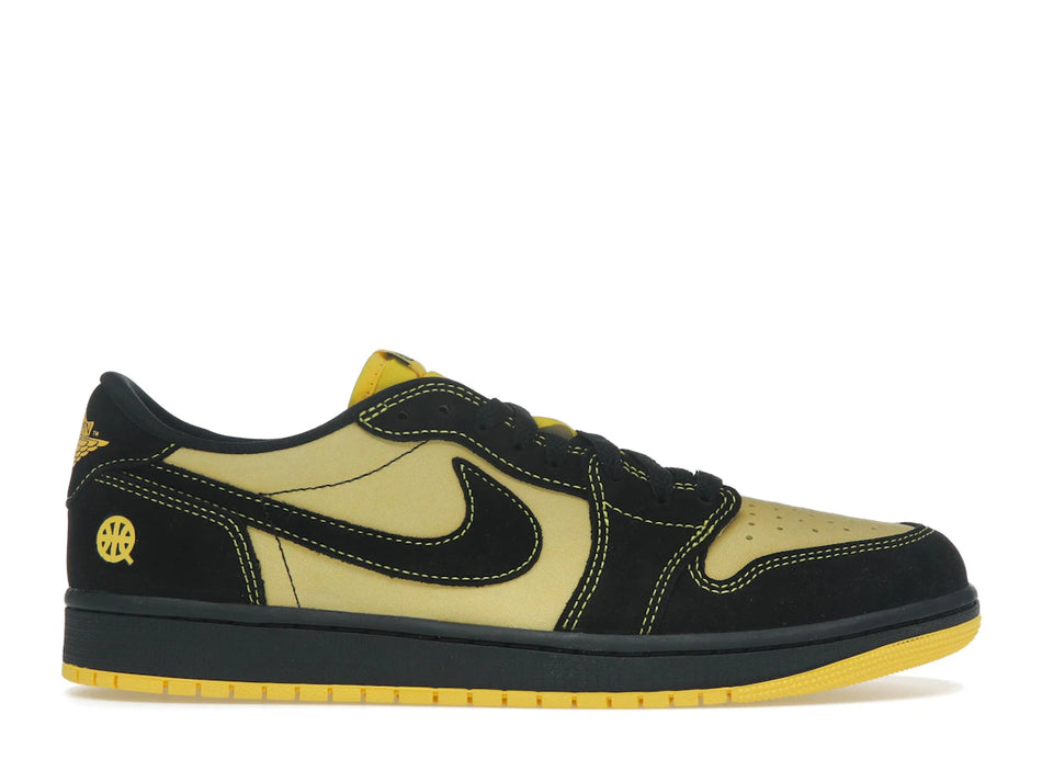 Jordan 1 Retro Low OG Quai 54 Black Tour Yellow Red