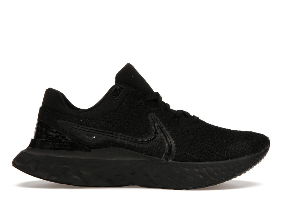 Nike React Infinity Run Flyknit 3 Triple Black