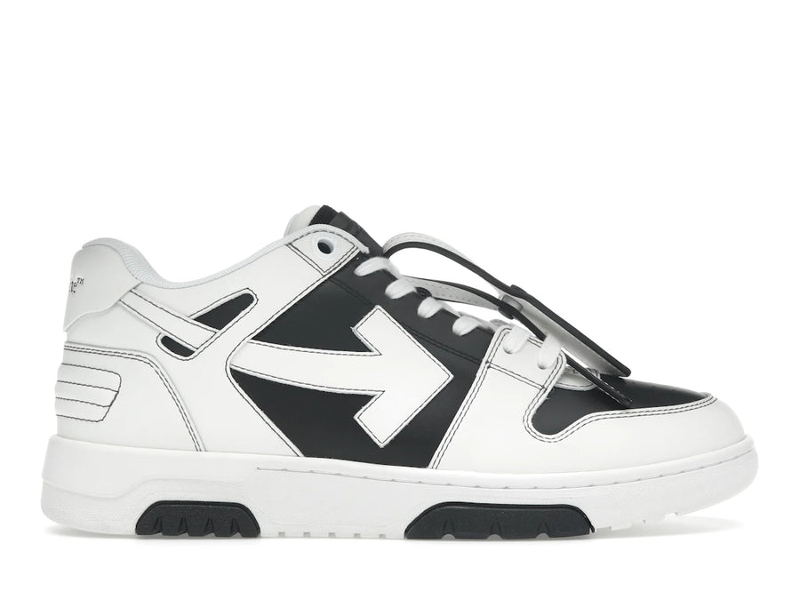 OFF-WHITE Out Of Office OOO Baskets basses noires et blanches